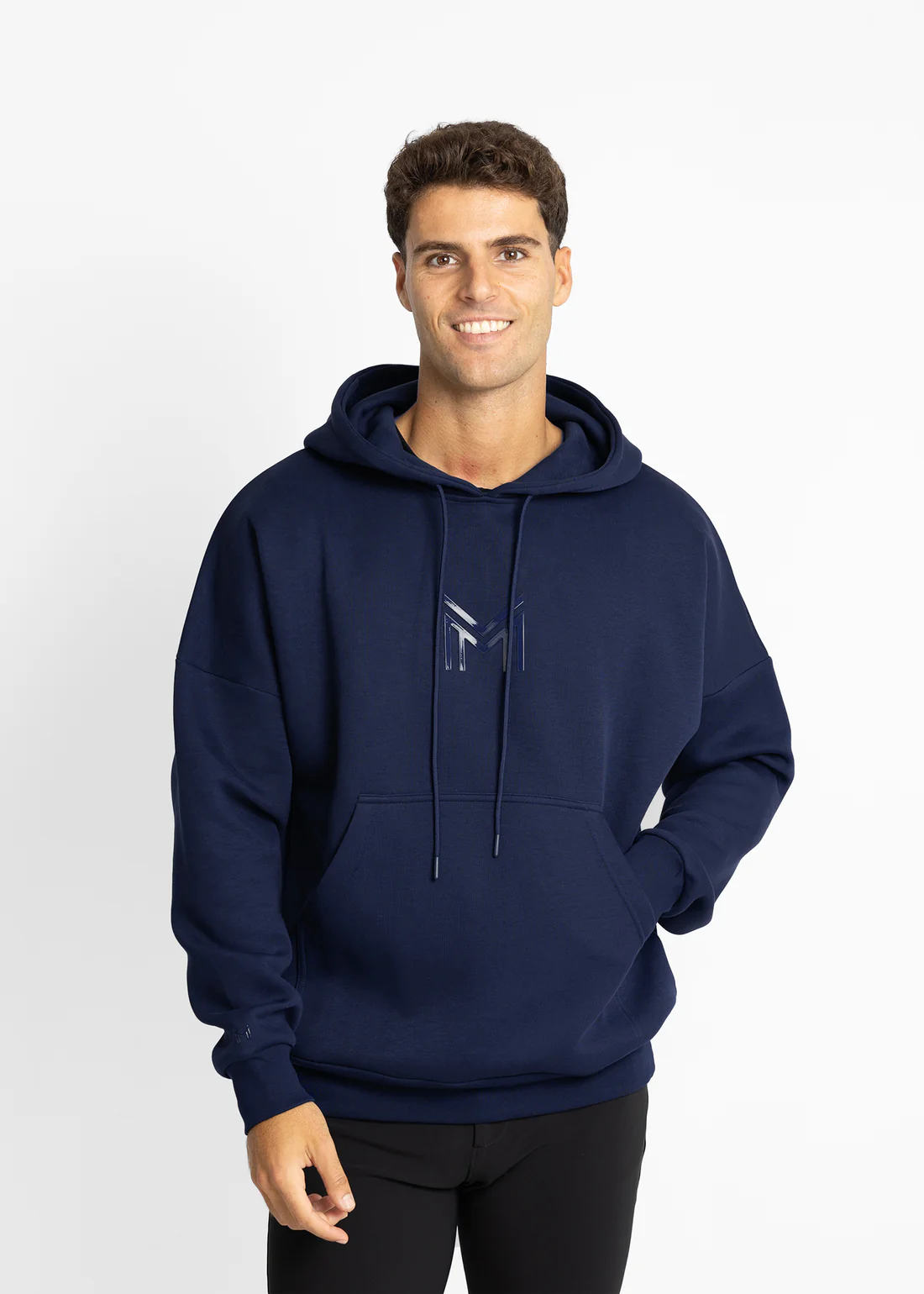 HOODIE DE EQUITAÇAO PARA HOMEM ICON OVERSIZED HOODIE (NAVY) MAXIMILIAN EQUESTRIAN