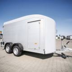 ATRELADO DE CARGA FECHADO DEBON ROADSTER 700 ALUMINIUM + DOOR BOX TRAILER 