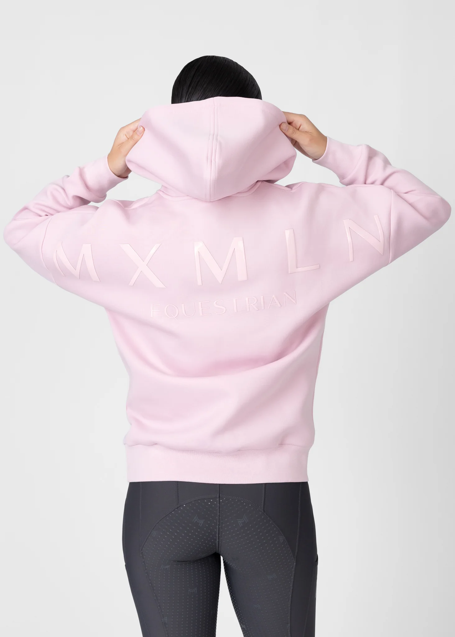 HOODIE DE EQUITAÇAO PARA SENHORA  ICON OVERSIZED HOODIE (PINK) MAXIMILIAN EQUESTRIAN 