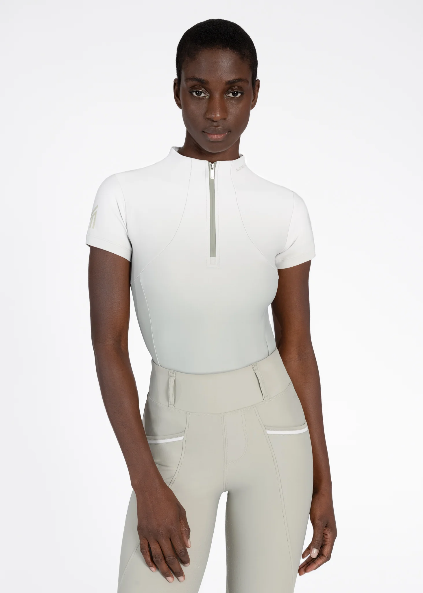 CAMISOLA DE EQUITAÇÃO PARA SENHORA OMBRE SHORT SLEEVE BASE LAYER MAXIMILIAN EQUESTRIAN