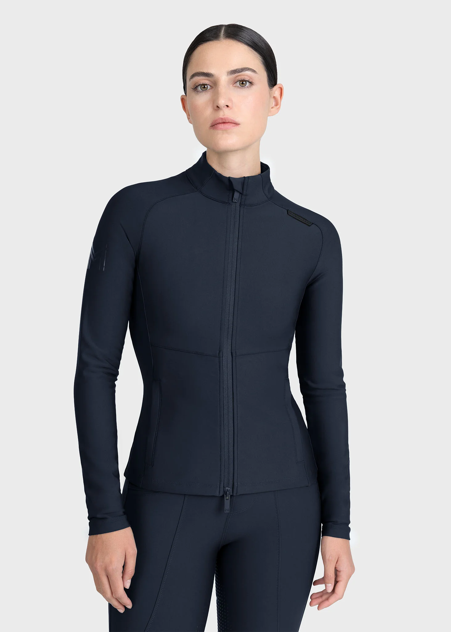CASACO DE EQUITAÇÃO PARA SENHORA ALDRA TECHNICAL JACKET ATLANTIC MAXIMILIAN EQUESTRIAN