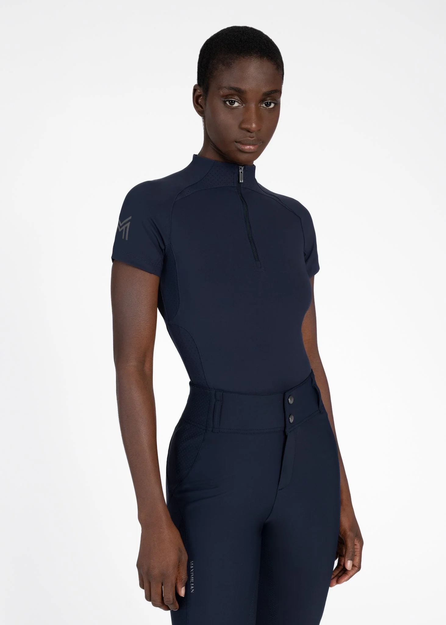 CAMISA AERO SHORT SLEEVE BASE LAYER ATLANTIC MAXIMILIAN EQUESTRIAN