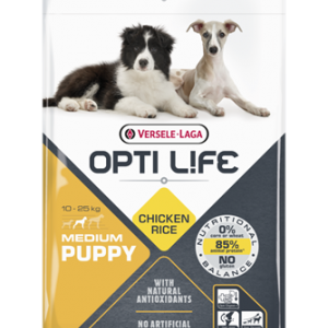 OPTI LIFE - PUPPY MEDIUM FRANGO