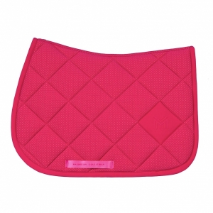SUADOURO AERIS JUMPING SADDLE PAD CRANBERRY MAXIMILIAN EQUESTRIAN