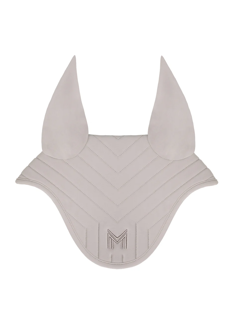 ORELHEIRAS DELTA EAR BONNET TAUPE MAXIMILIAN EQUESRTIAN