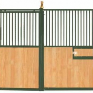 FACHADA DE BOXES PARA CAVALOS MODELO 