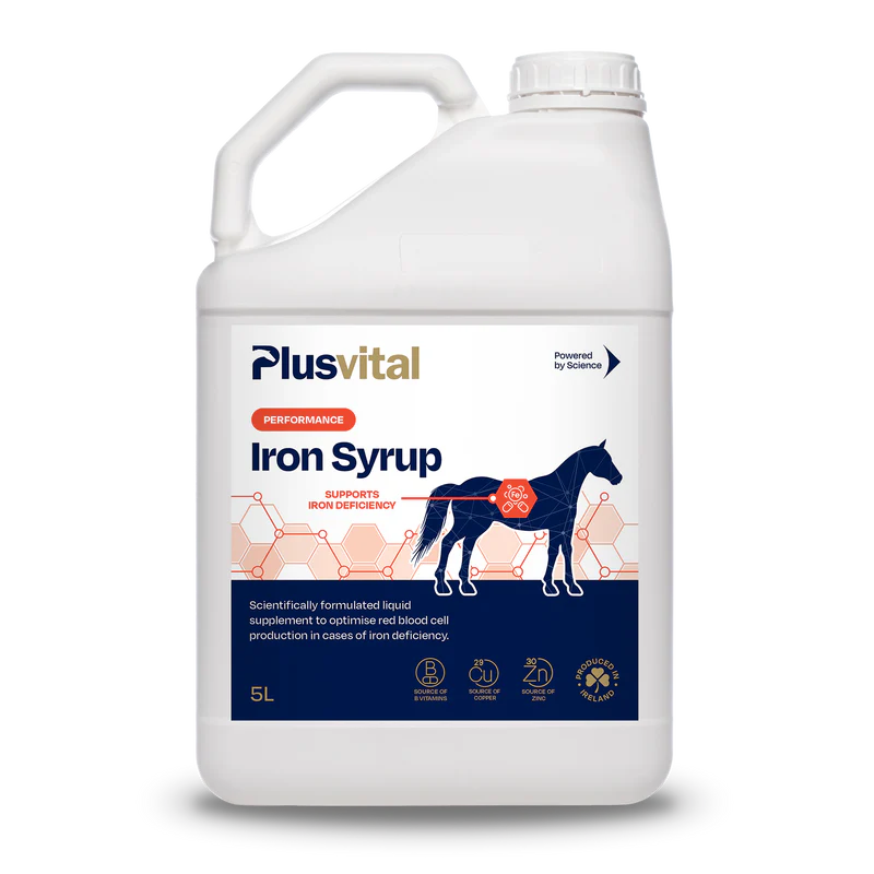 SUPLEMENTO DE FERRO PARA CAVALO  PLUSVITAL IRON SYRUP