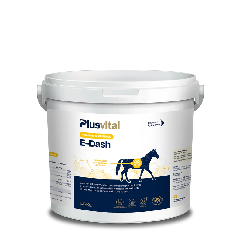 SUPLEMENTO ANTI-OXIDANTE PARA CAVALO PLUSVITAL E-DASH