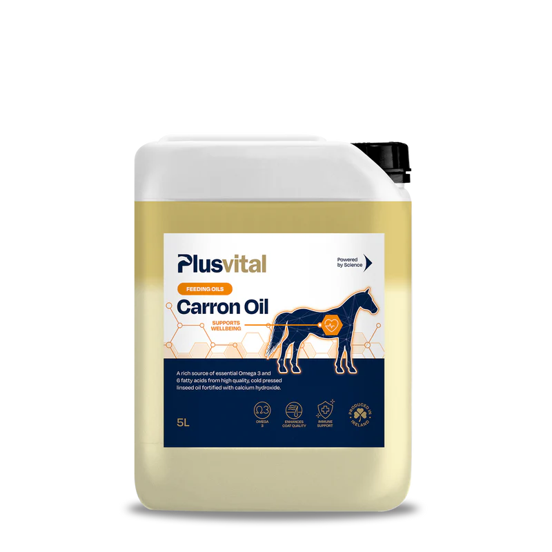 CARRON OIL PLUSVITAL - ÓLEO DE LINHAÇA PARA CAVALOS 