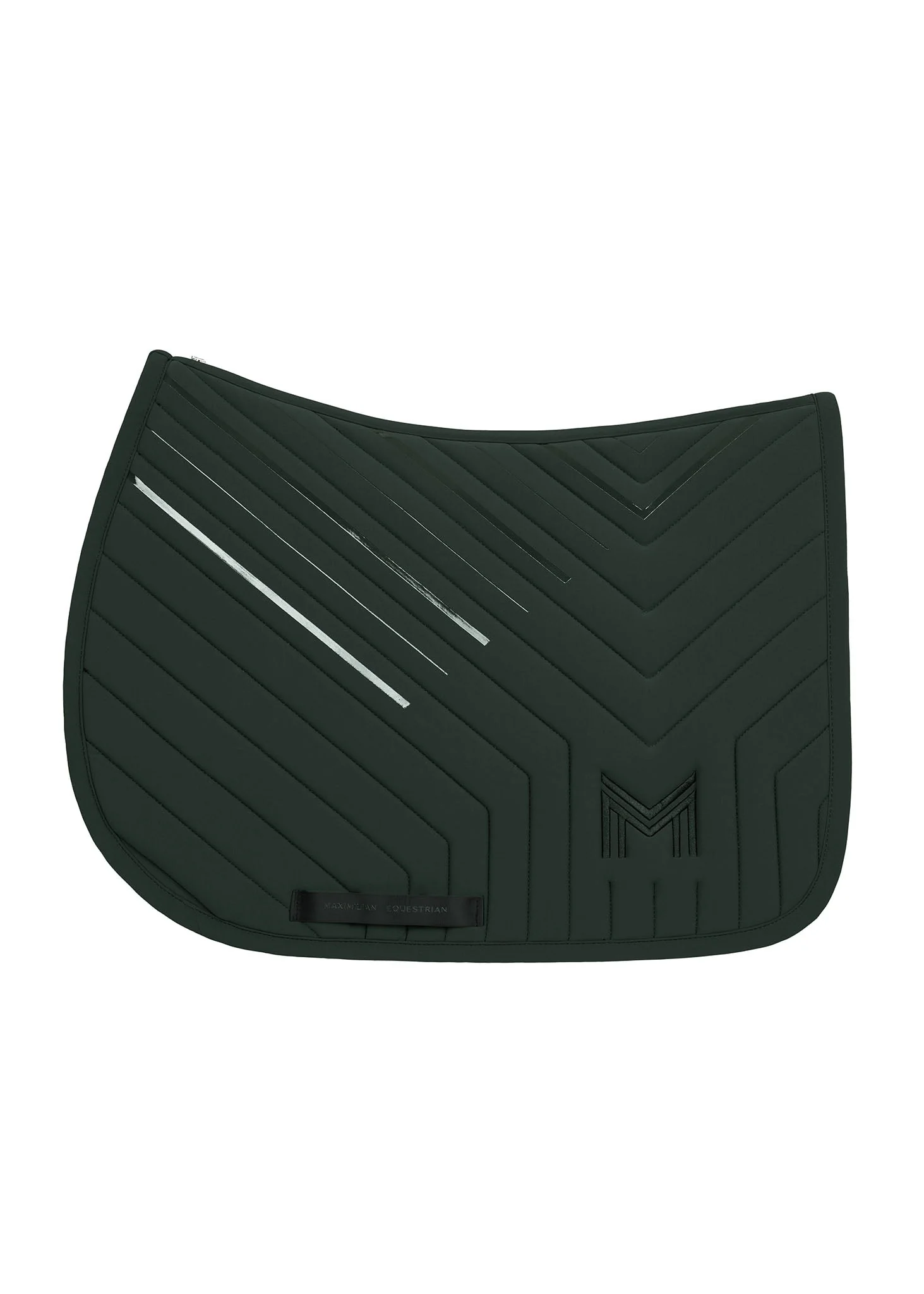 SUADOURO DELTA JUMPING SADDLE PAD HUNTER GREEN MAXIMILIAN EQUESTRIAN