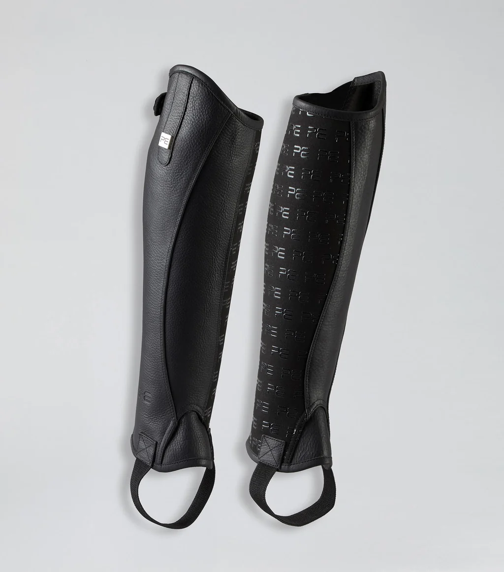 POLAINAS ACTION LEATHER HALF CHAPS PREMIER EQUINE