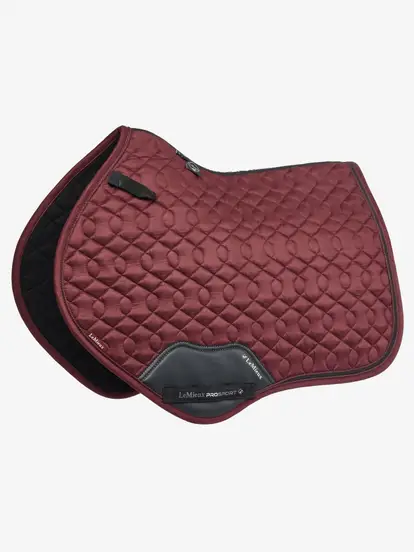 SUADOURO SUEDE SADDLE PAD - CRYSTAL CC LEMIEUX