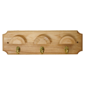 SUPORTE TRIPLO PARA REDES EM CARVALHO